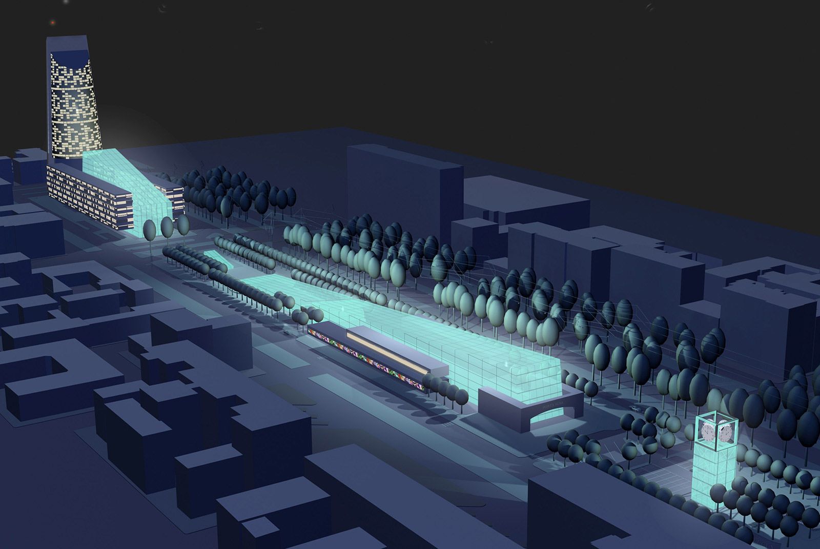 Turin Porta Susa Railway Station